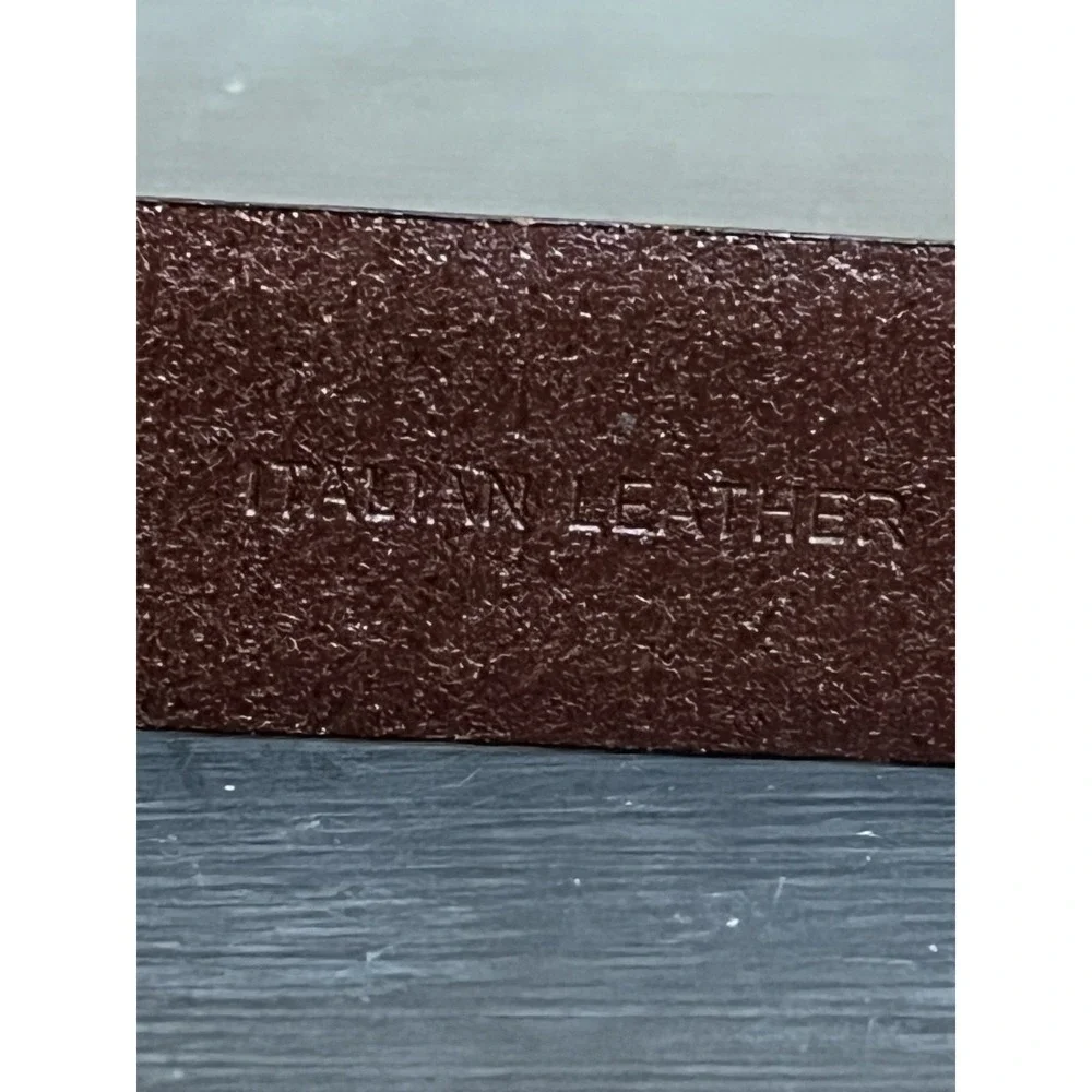 Polo Ralph Lauren Belt‎ Mens 42 105cm Brown Genuine Italian Leather